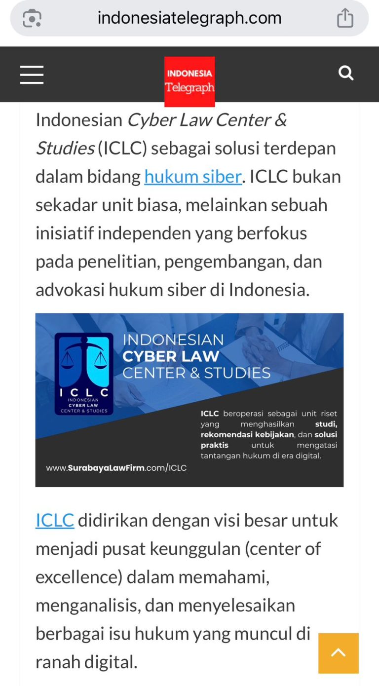 Hukum Cyber